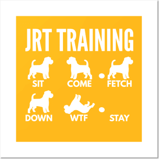 Jack Russell Terrier Training JRT Dog Tricks Posters and Art